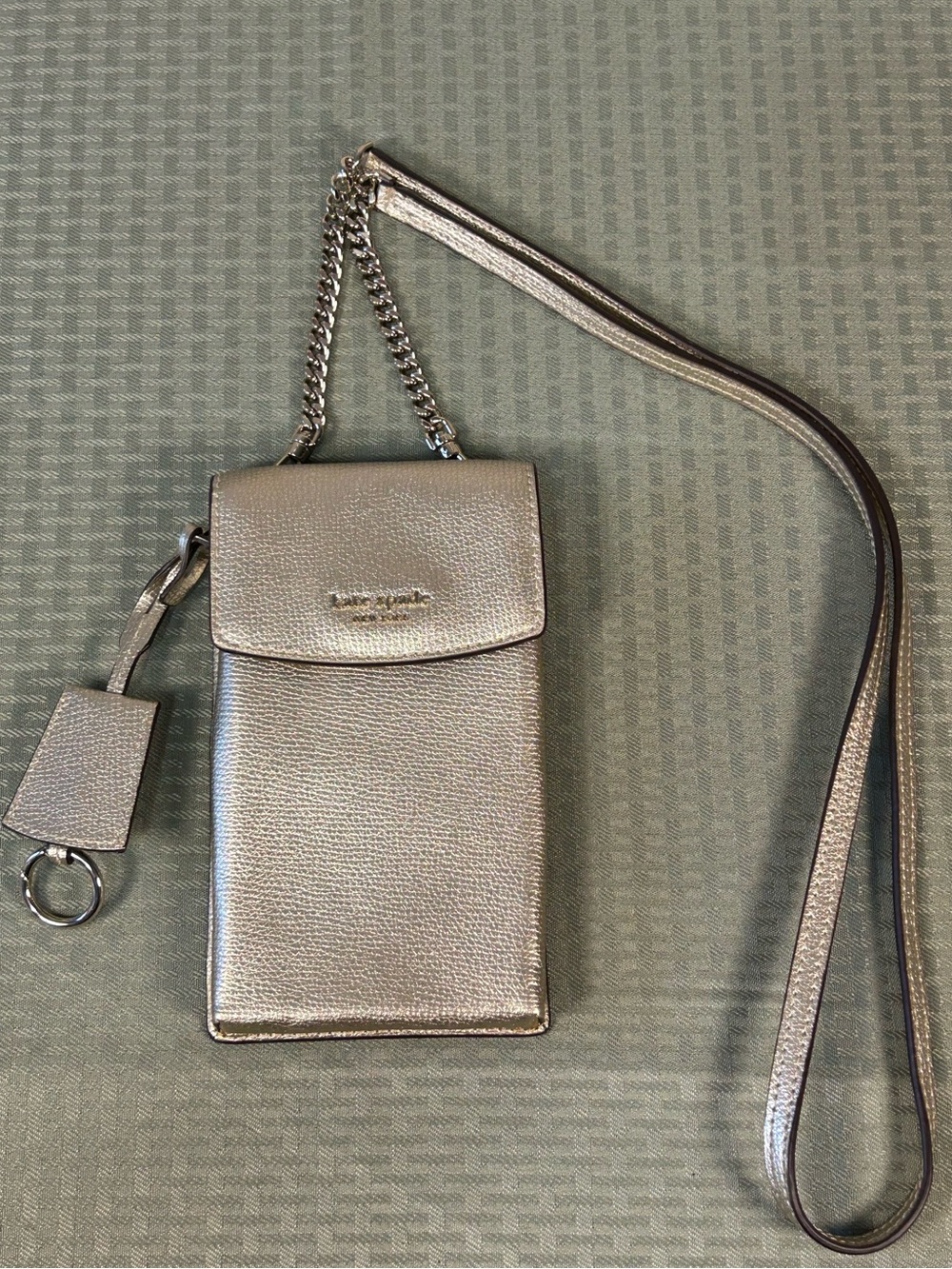 Kate Spade Tinsel North South Flap Phone Crossbody Bag ✨🤩 - Picture 14 of 16